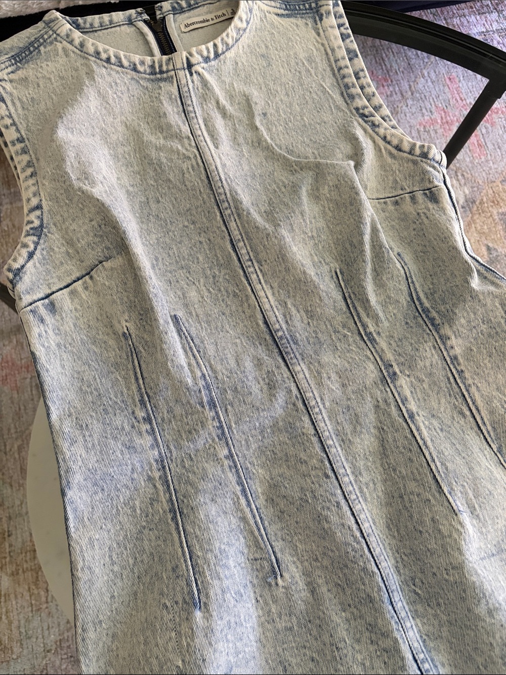 Abercrombie & Fitch Denim Dress Size S - Picture 3 of 5